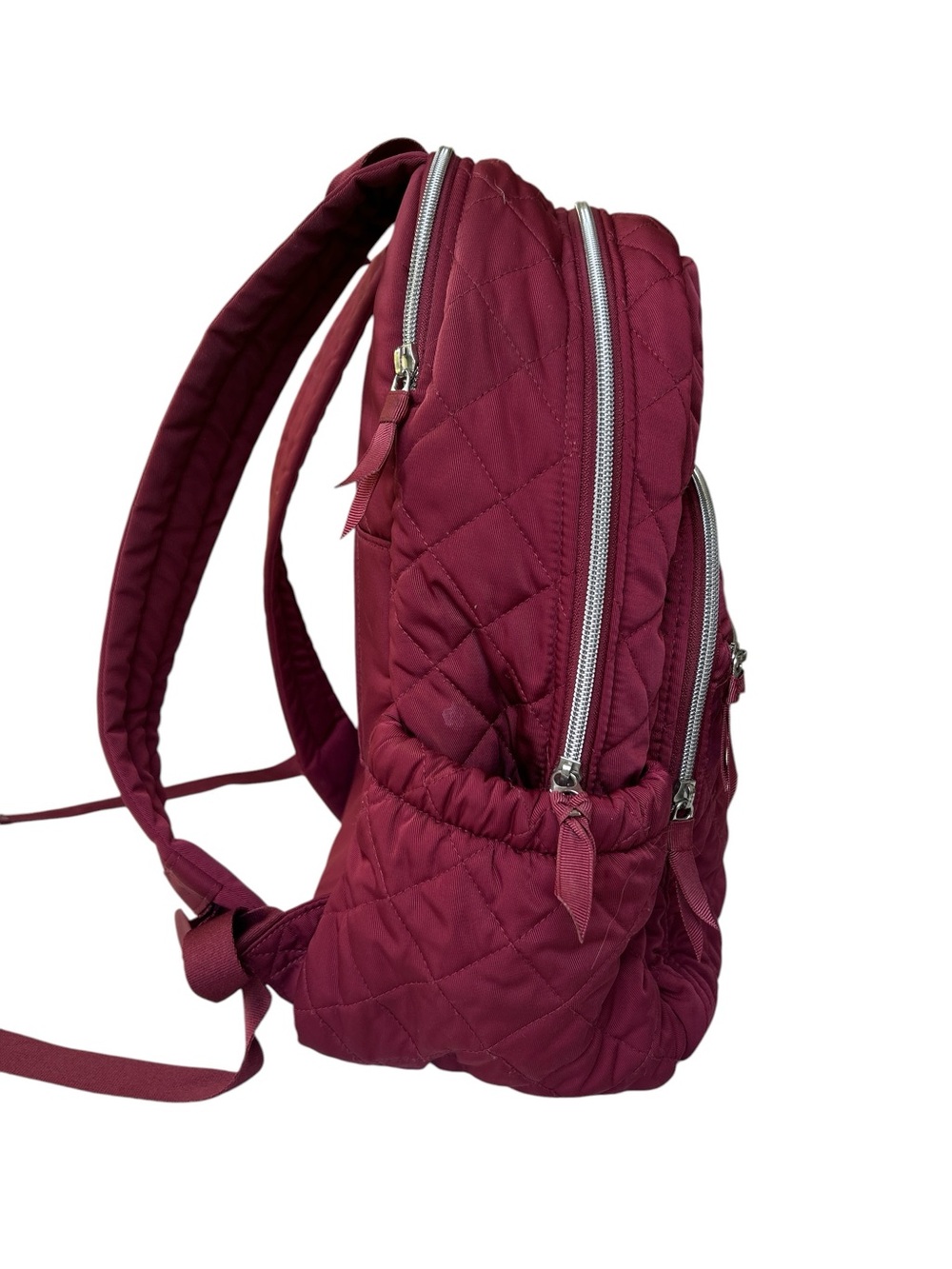 Vera Bradley Quilted Wine Backpack - Picture 8 of 10